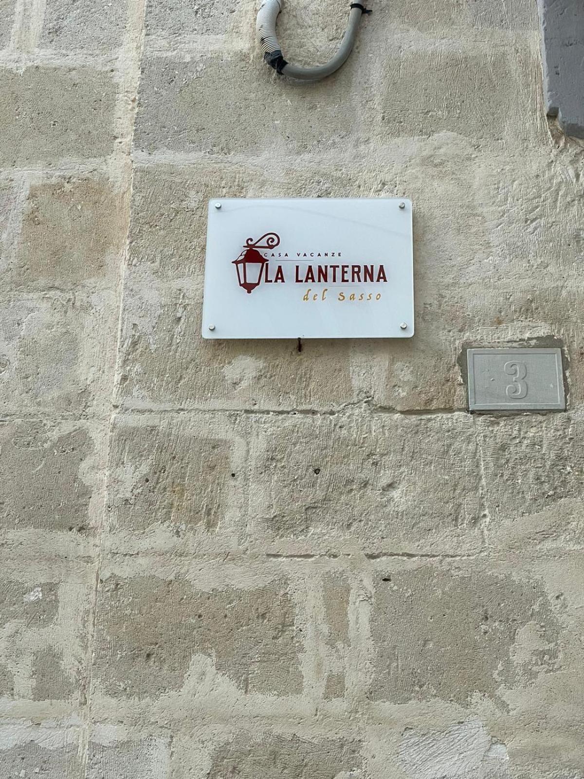 La Lanterna Del Sasso Villa Matera Buitenkant foto